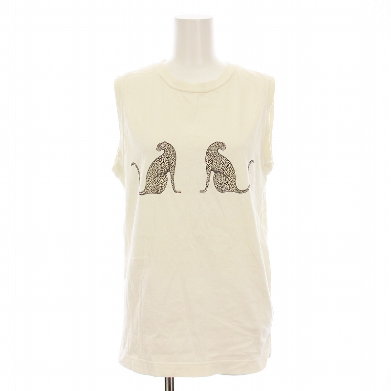 アメリヴィンテージ Ameri VINTAGE MEDI WHITE TWIN CHEETAH TANK 