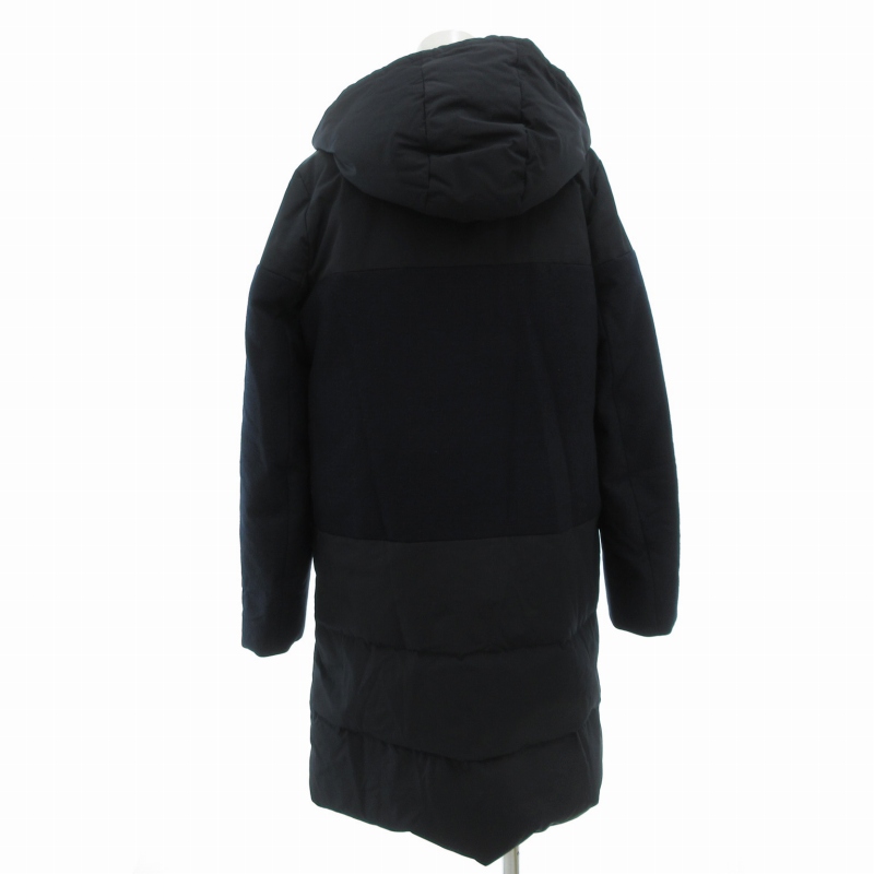 セオリー Theory NURVE COMBO PUFFER ダウンコート ロング ジップ 