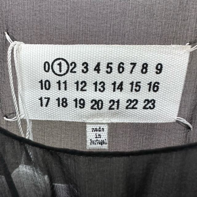 メゾンマルジェラ 1 Maison Margiela 1 22SS 刺繍 シルクドレス マキシ