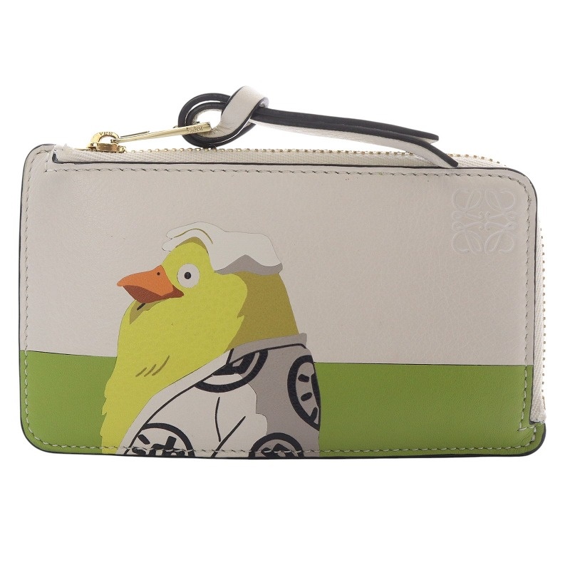 LOEWE ケース 財布 ジブリ 千と千尋の神隠し ロエベ ロエベ LOEWE スタジオジブリ 千と千尋の神隠し フラグメントケース