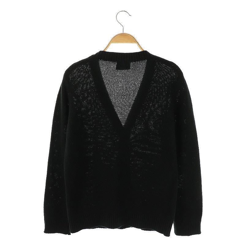 希少 美品 PRADA プラダ カシミア100% ニットカーディガン 42 XL PRADA