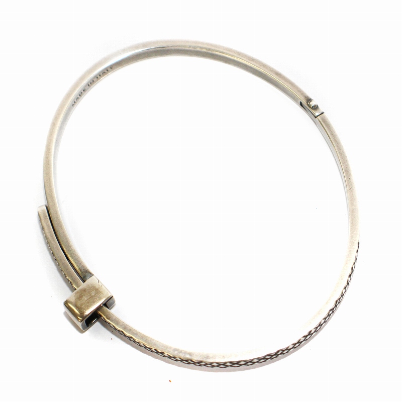 ボッテガヴェネタ イントレチャート バングル ブレスレット 50周年記念