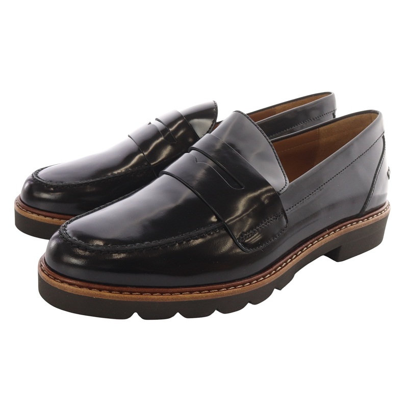 【中古】コーチ COACH ローファー レザー 7 黒 ブラック WA38217 /SR31 レディース コーチ COACH コインローファー レザー 7 黒 ブラック WA38217 /SR31