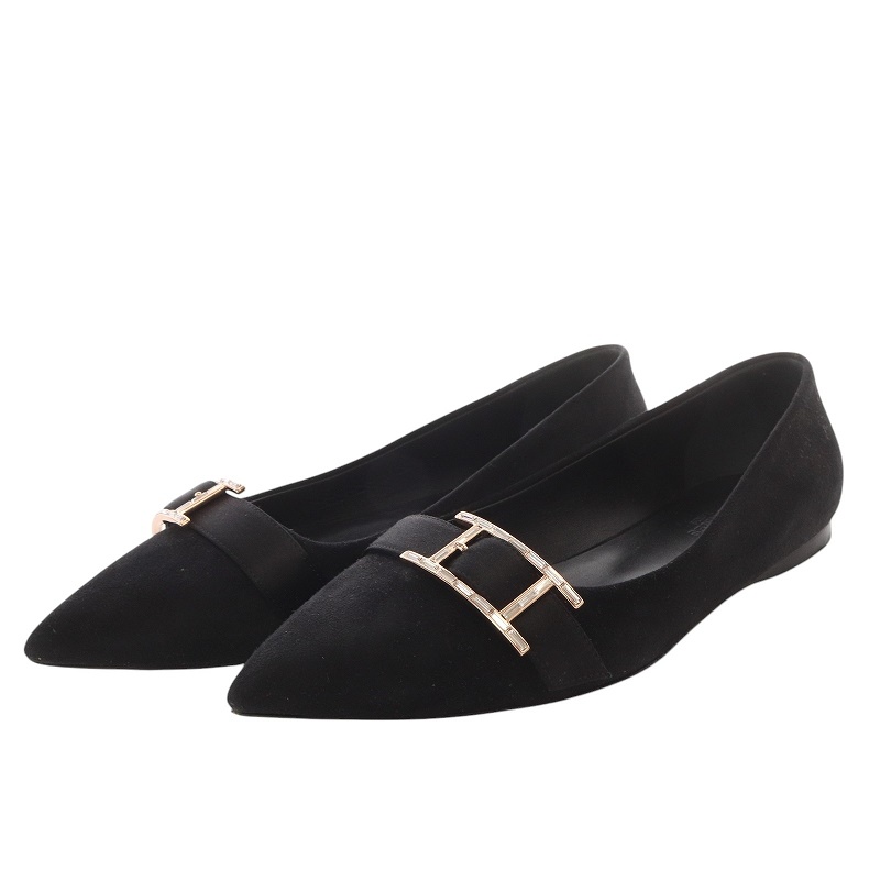 エルメス HERMES アピ ドゥース バレエシューズ パンプス フラット