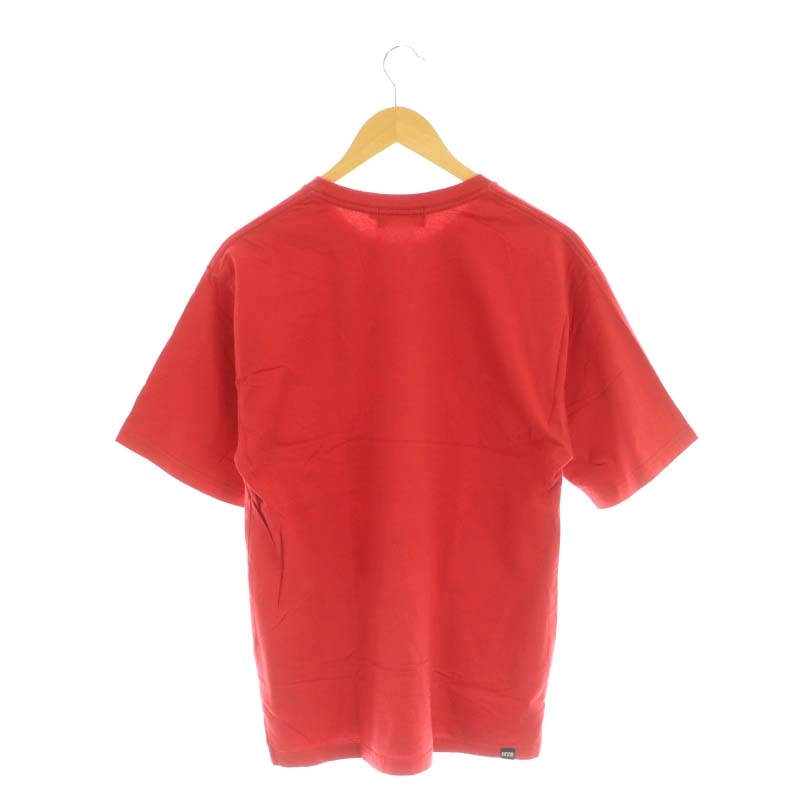 HYSTERIC GLAMOUR ラグランT 七分袖カットソー レッド HYSTERIC