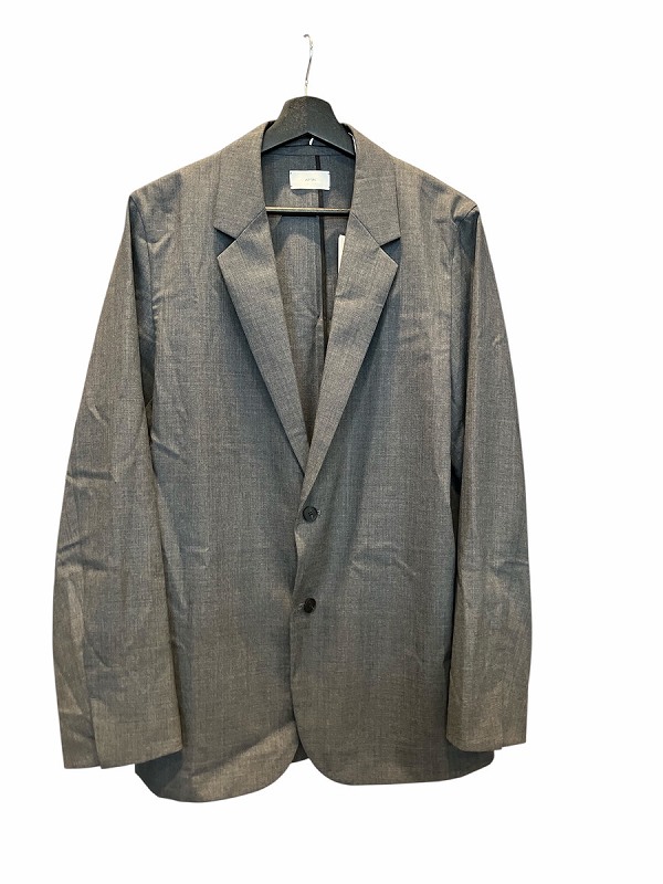 【未使用】ATON エイトン シュリンク ナイロンジャケット サイズ02 カーキ 未使用品 エイトン ATON タグ付き WOOL TROPICAL JACKET ウール