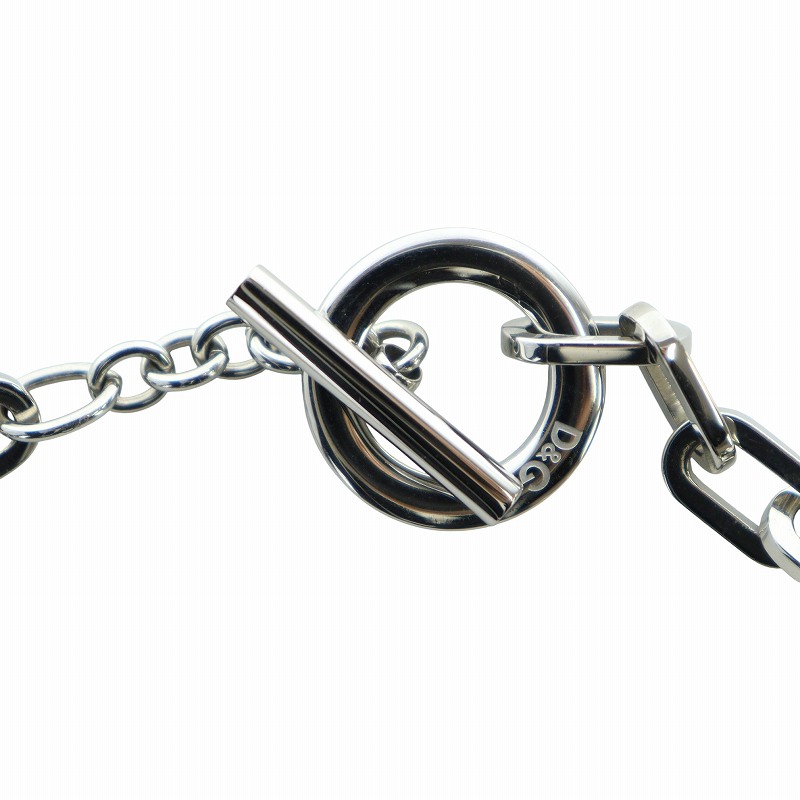 【ヴィンテージ】ドルチェアンドガッバーナ　D&G　メンズ　チェーン　ブレスレット ディー&ジー ドルガバ ドルチェ&ガッバーナ D&G ブレスレット