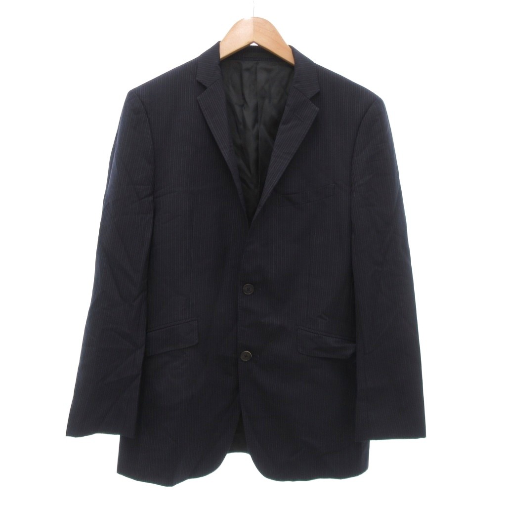 BURBERRY BLACK LABEL バーバリー　本革テーラードジャケット 中古・古着通販】BURBERRY BLACK LABEL (バーバリーブラックレーベル