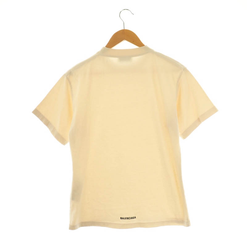 バレンシアガ BALENCIAGA 670943 バックロゴ刺繍 Tシャツ XS バレンシアガ BALENCIAGA 670943 バックロゴ刺繍 Tシャツ XS