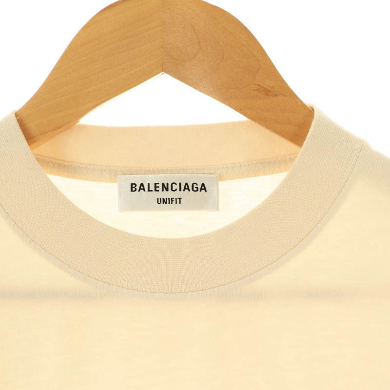 バレンシアガ BALENCIAGA 670943 バックロゴ刺繍 Tシャツ XS バレンシアガ BALENCIAGA 670943 バックロゴ刺繍 Tシャツ XS