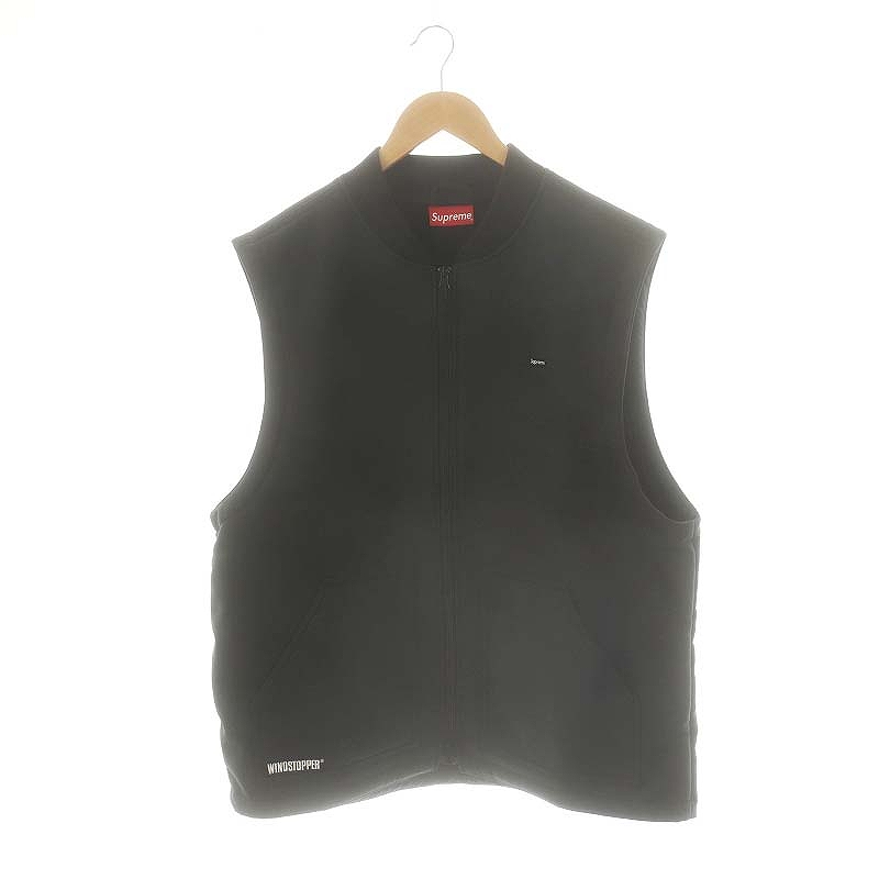 シュプリーム SUPREME 22AW WINDSTOPPER WORK VEST ベスト ジップ 