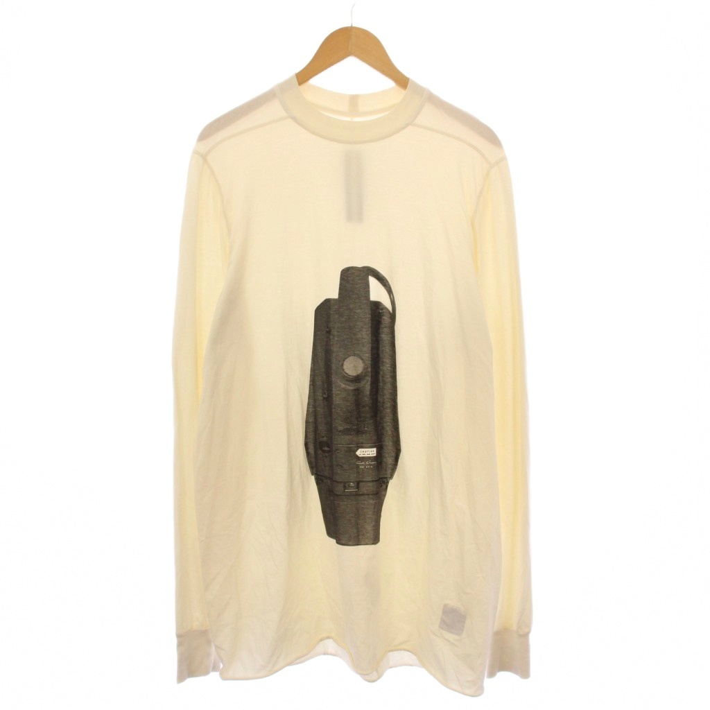 【中古】ダークシャドウ DRKSHDW  TEE トミーTシャツ ロンT 長袖 クルーネック ストレッチ プリント S ダークシャドウ DRKSHDW TOMMY TEE トミーTシャツ ロンT 長袖 クルー