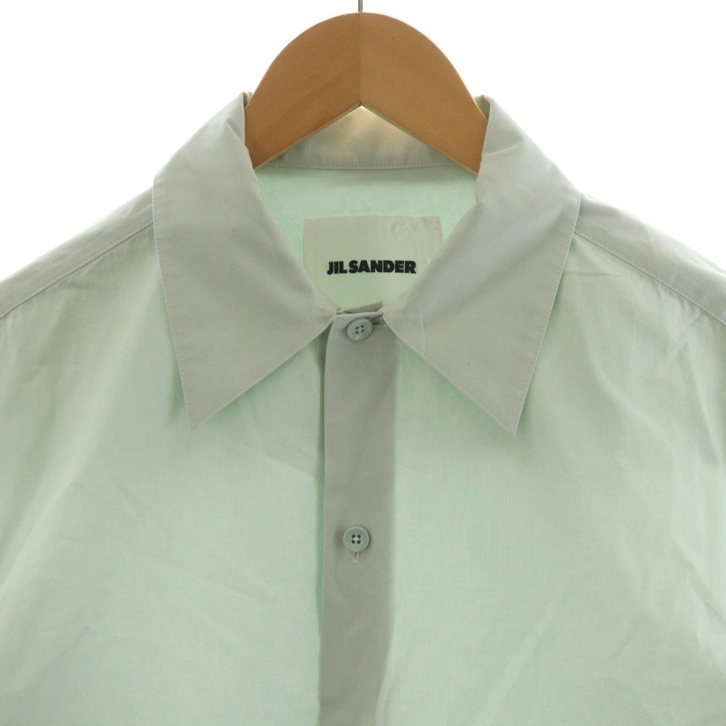 ジルサンダー JIL SANDER 23AW オーガニックコットンポプリンシャツ 