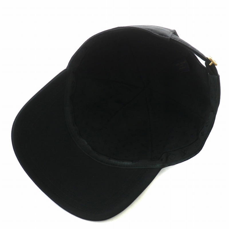 Louis Vuitton ロゴキャップ ブラック LOUIS VUITTON - ルイヴィトン キャップ 黒の通販 by zzjuan77's