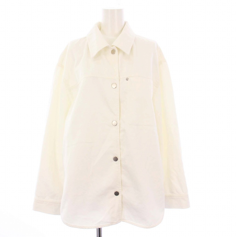 【中古】セオリーリュクス theory luxe 25SS SLATE DENIM IVANE デニムジャケット Gジャン ジージャン 38 セオリーリュクス theory luxe 25SS SLATE DENIM IVANE デニム