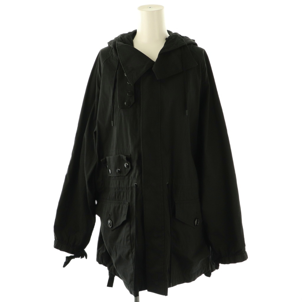 ハイク HYKE N C MILITARY JACKET ミリタリージャケット フード