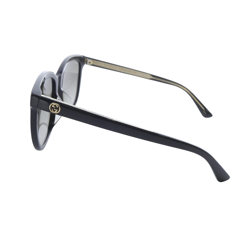 グッチ GUCCI キャットアイ サングラス グラデーション 56□17-145 黒  