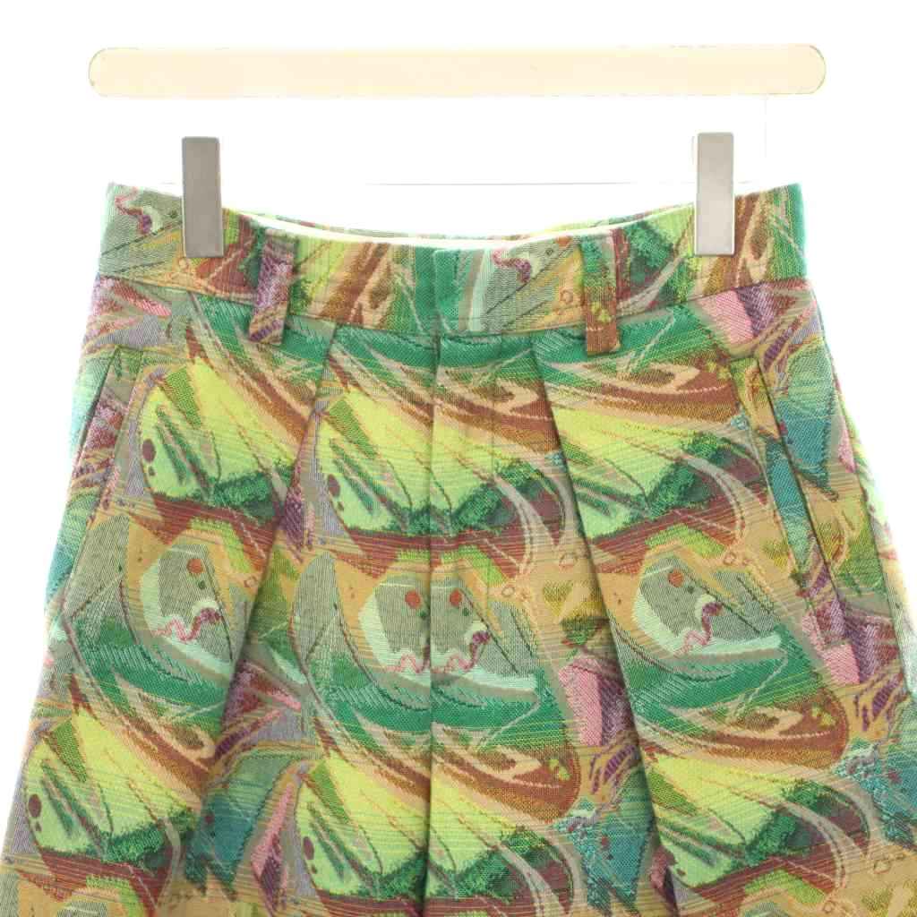 キャバン CABaN 23SS コットンポリエステルジャカード 1タックワイド  