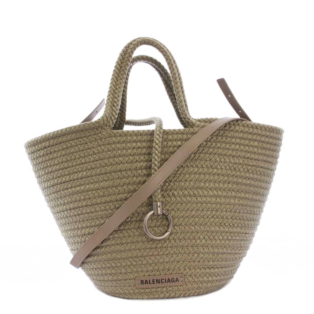バレンシアガ BALENCIAGA イビザ ミディアム かごバッグ トートバッグ