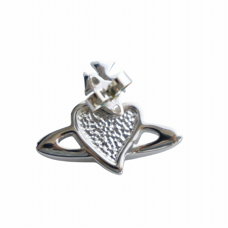 希少✨Vivienne Westwood ハートオーブ ラインストーン ピアス