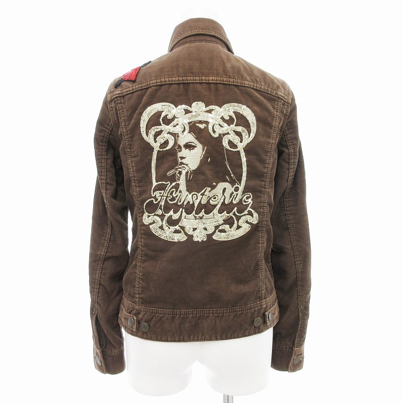 ヒステリックグラマー HYSTERIC GLAMOUR コーデュロイCPOジャケット 