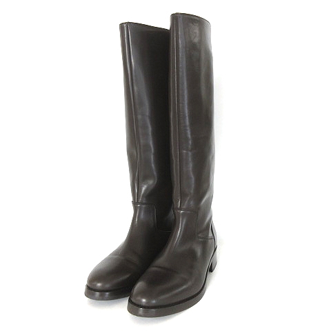 コルソローマ ノーヴェ CORSO ROMA 9 美品 ロングブーツ レザー バッグ