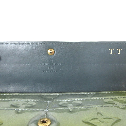 ルイヴィトン LOUIS VUITTON モノグラム ヴェルニ ポルトフォイユ サラ 