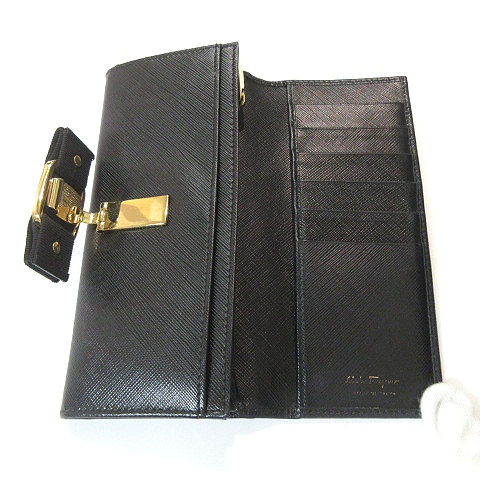 サルヴァトーレフェラガモ Salvatore Ferragamo ヴァラリボン 長財布 