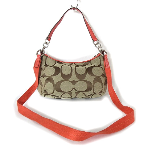 コーチ COACH ショルダーバッグ 2WAY 斜めがけ シグネチャー 