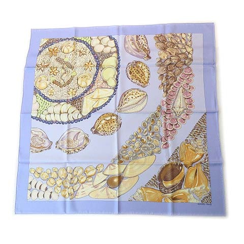 エルメス HERMES スカーフ カレ90 スカーフ Rocaille 貝殻 シルク