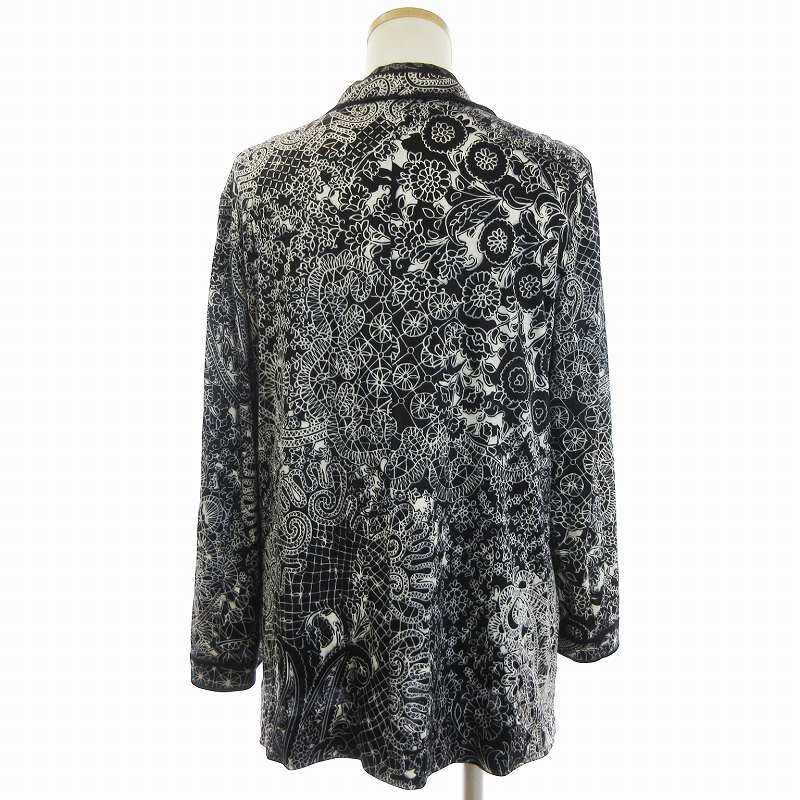 LEONARD レオナール テーラードジャケット アンサンブル ペイズリー柄