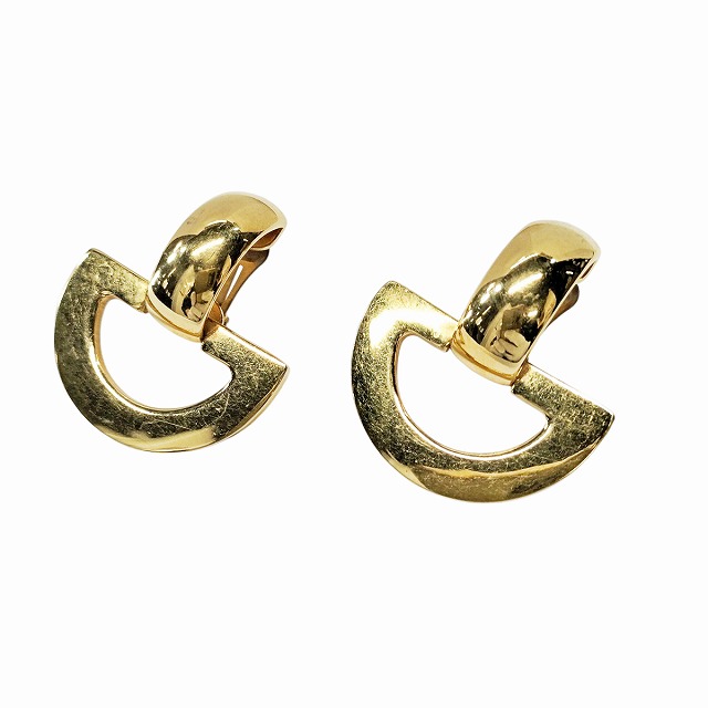 セリーヌ CELINE ビット イヤリング クリップ式 ジュエリー  