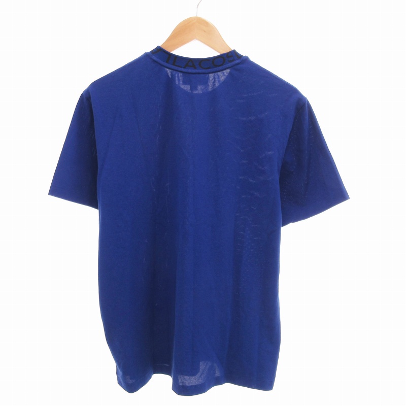 61166 ラコステ 半袖カットソー 青 サイズM 61166 ラコステ 半袖