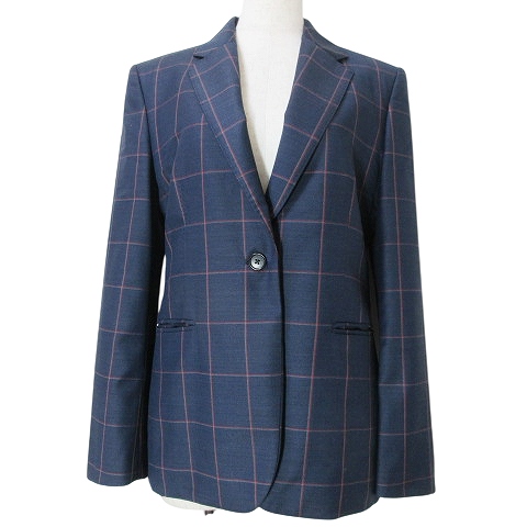 ポールスミス PAUL SMITH 21SS テーラードジャケット チェック 裏地花 