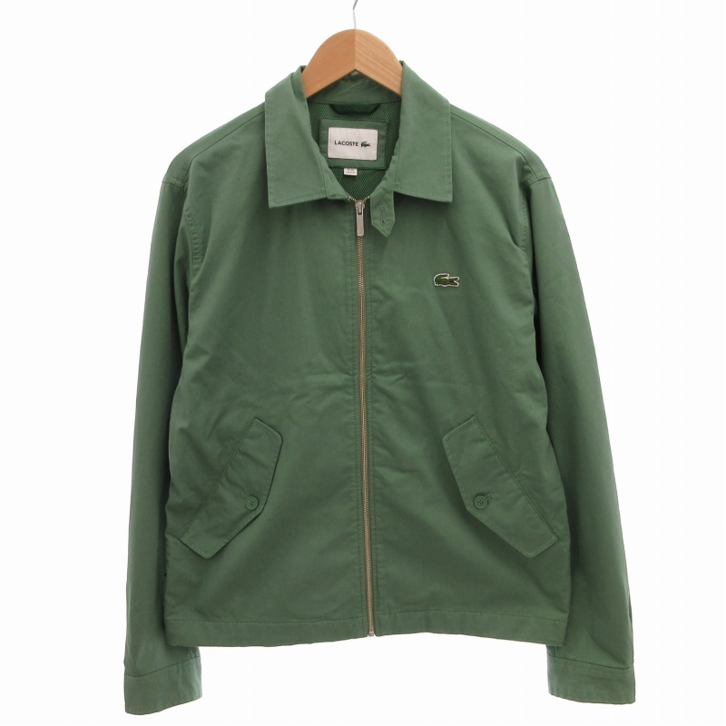 ラコステ LACOSTE オーガニックハリントンジャケット スイングトップ 