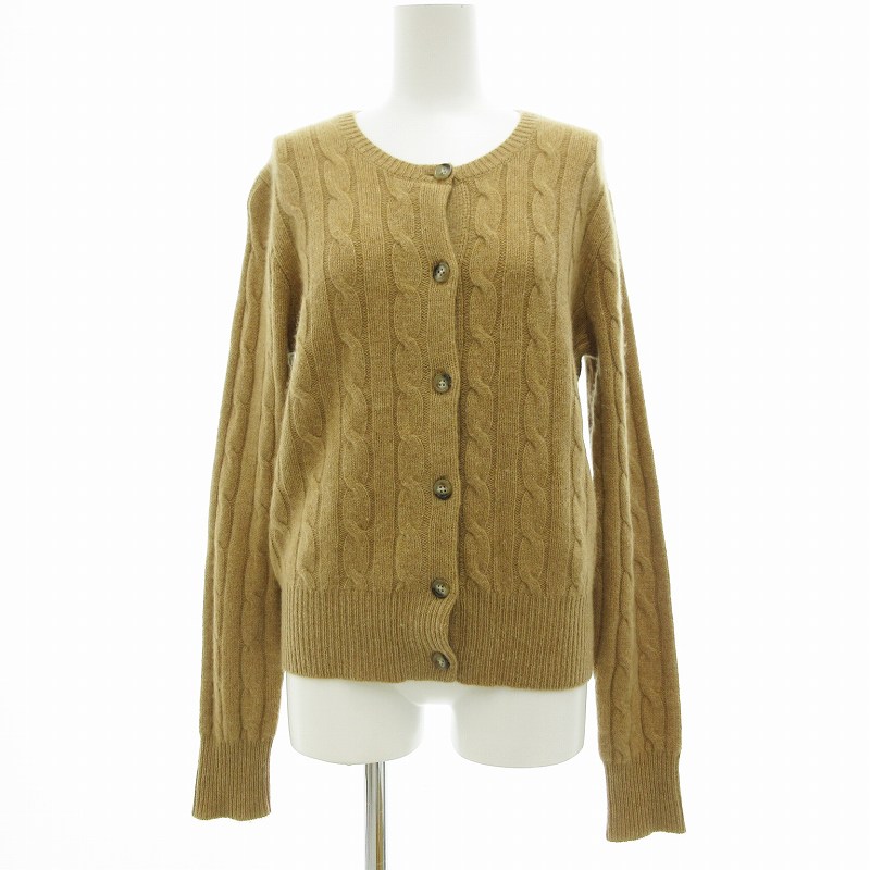 G ラルフローレン Ralph Lauren ニット ケーブル カーディガン 茶 G ラルフローレン Ralph Lauren ニット ケーブル カーディガン 茶