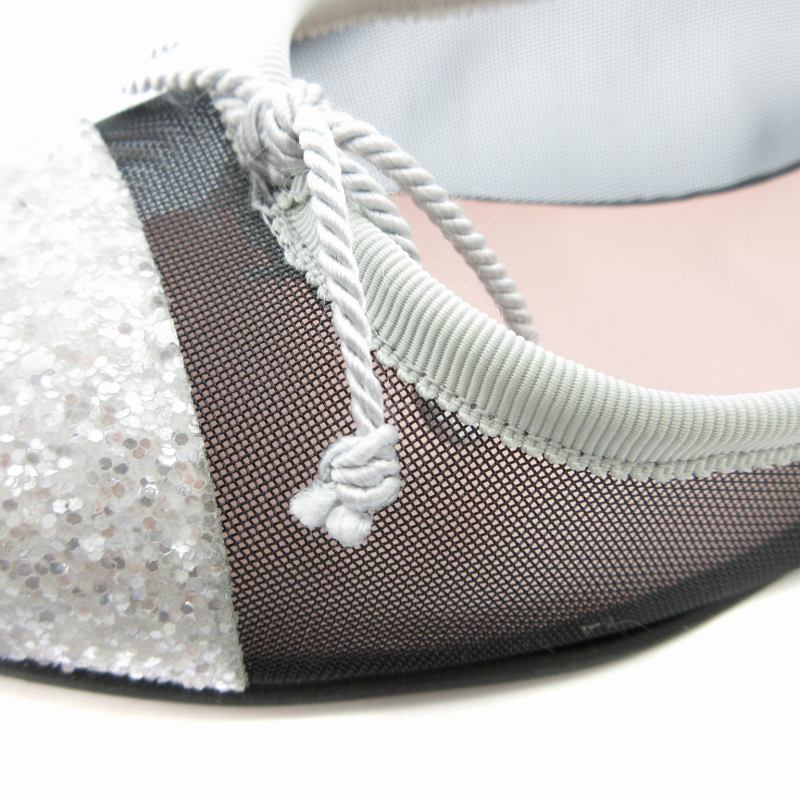 PrettyBallerinas グレー バレエシューズ