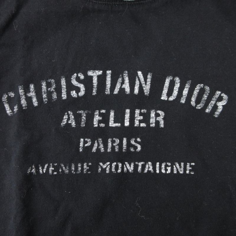 ディオール Dior アトリエ ATELIER Tシャツ カットソー プリント