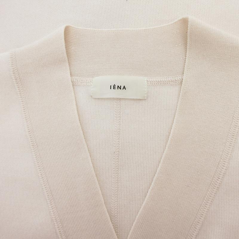 イエナ IENA スーパーファインスムースポンチョカーディガン オーバーサイズ Vネック F ナチュラルカラー /UO レディース イエナ IENA スーパーファインスムースポンチョカーディガン
