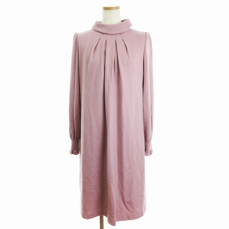 トゥービーシック TO BE CHIC ミルドウォッシャブル サックドレス 