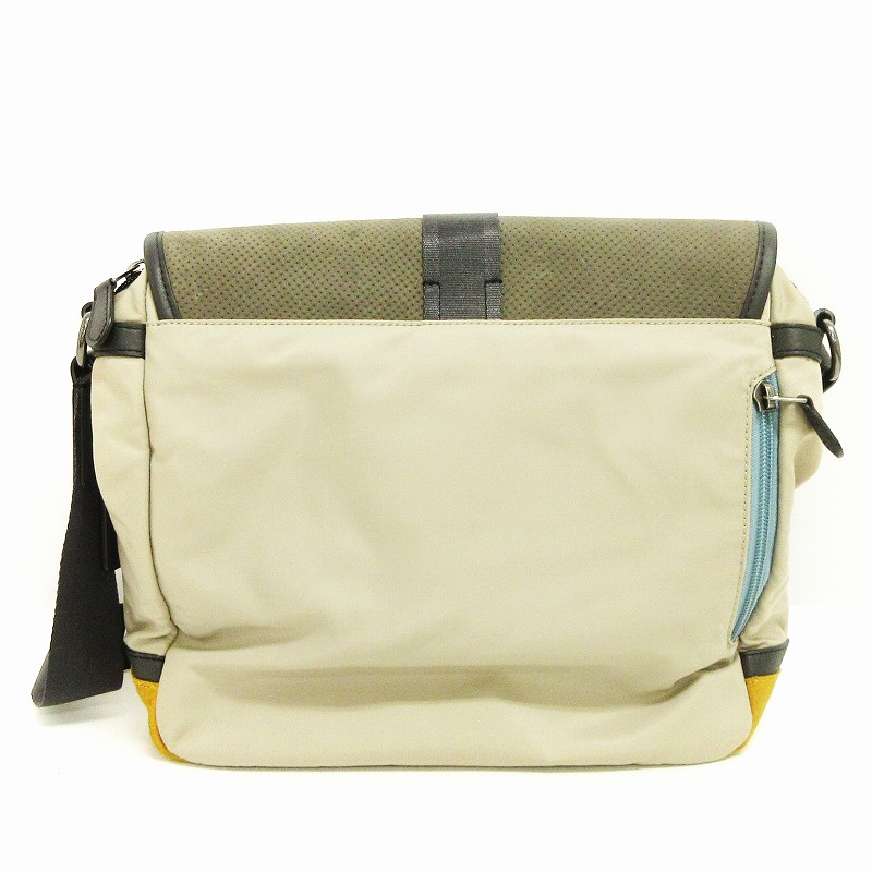 コーチ COACH ヴァリック パフォレイテッド レザー マップ バッグ  