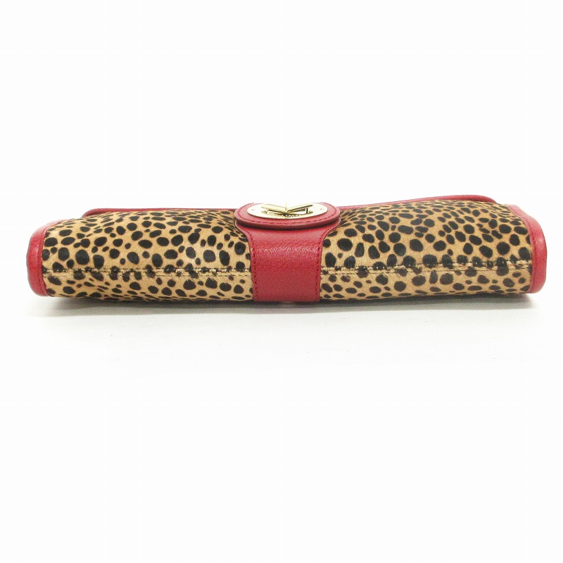ケイトスペード KATE SPADE 美品 クラッチバッグ ハラコ レザー