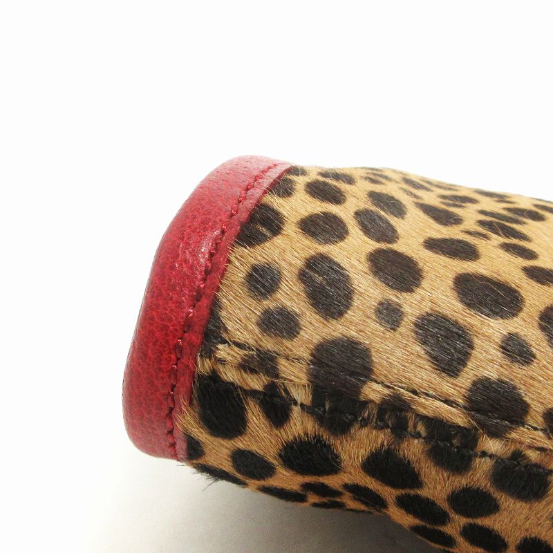 超人気の雑貨店 SPADE KATE ケイトスペード 美品 レザー ハラコ クラッチバッグ バッグ