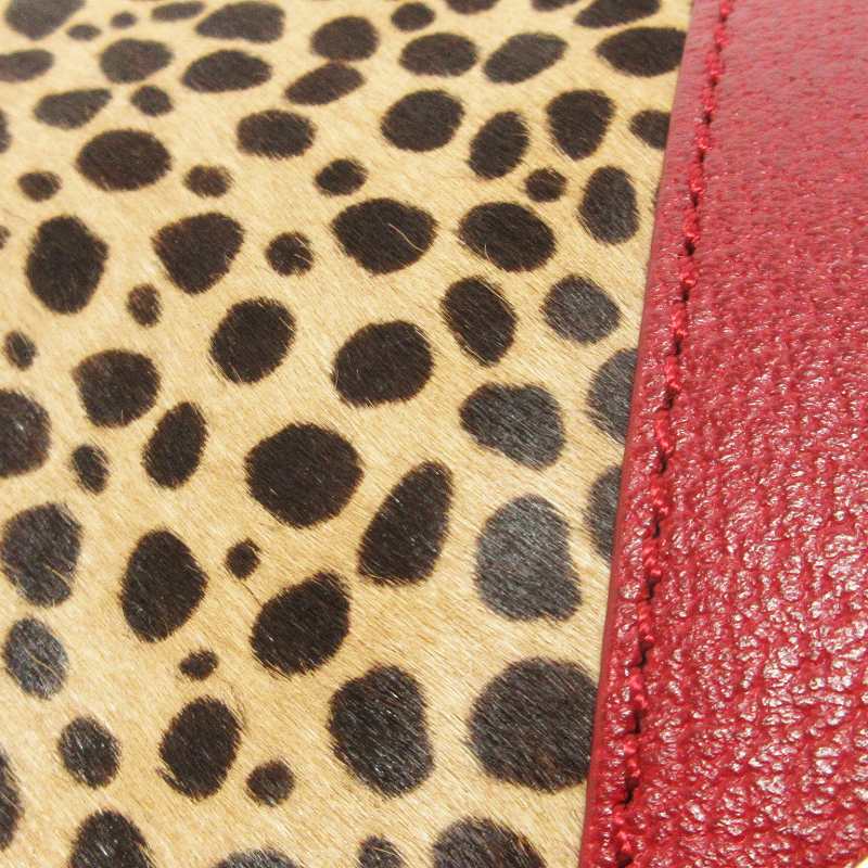 ケイトスペード KATE SPADE 美品 クラッチバッグ ハラコ レザー
