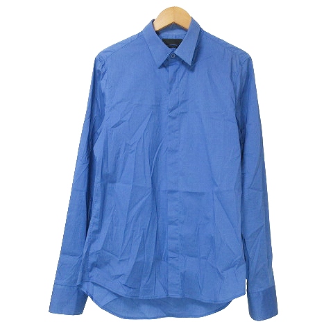 アレキサンダーマックイーン ALEXANDER MCQUEEN 比翼シャツ 長袖  