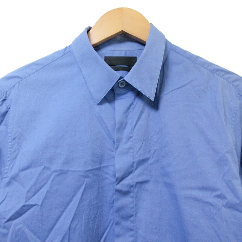 アレキサンダーマックイーン ALEXANDER MCQUEEN 比翼シャツ 長袖  