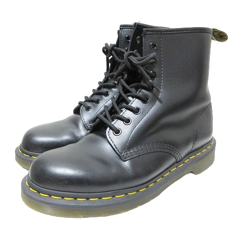 Dr.Martens / ブーツ/レースアップブーツ/ショートブーツ/UK6/ブラック/10072/8ホールブーツ/ステッチブーツ ドクターマーチン DR.MARTENS 8ホールブーツ 10072 レースアップ