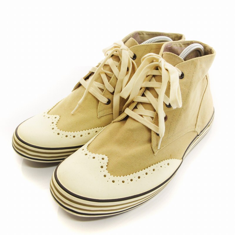 ポールスミス PAUL SMITH スニーカー ハイカット ウイングチップ ポールスミス PAUL SMITH スニーカー ハイカット ウイングチップ