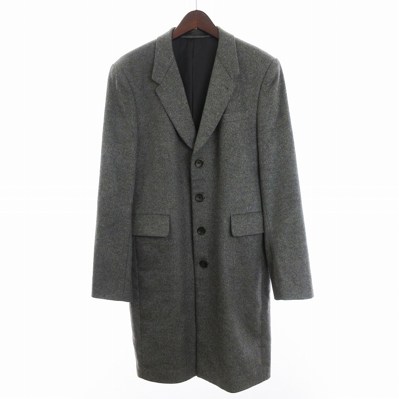カシミヤ100%! PS Paul Smith チェスターコート グレー
