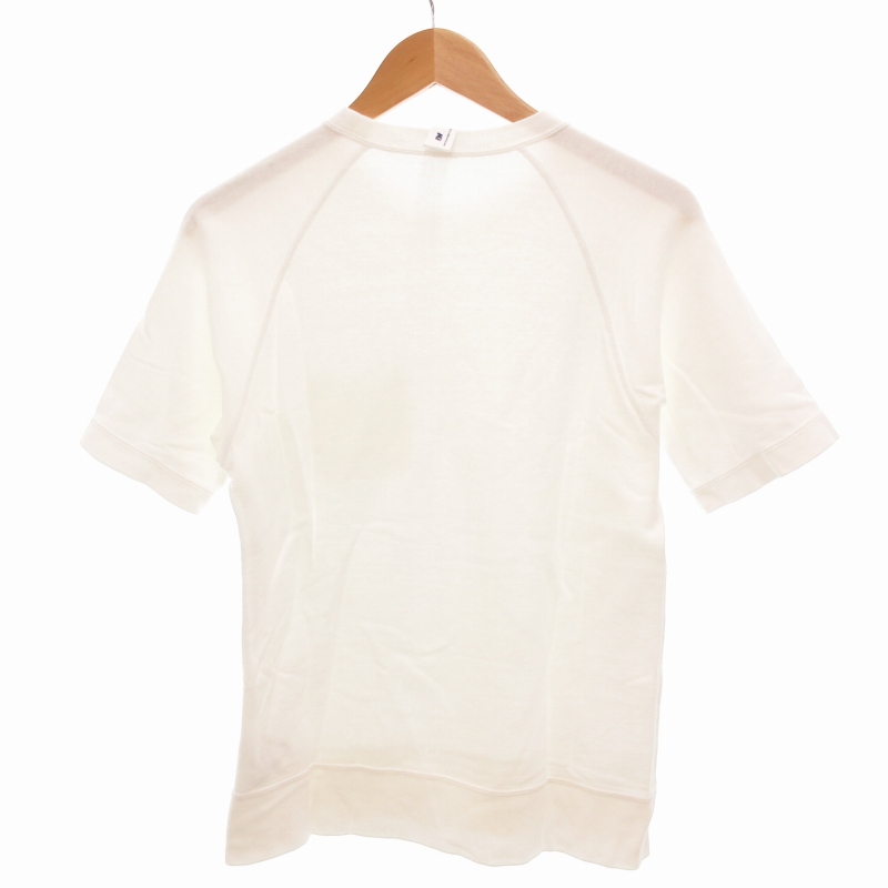 アパルトモン LOOPWHEELER × LOWERCASE　半袖スウェット　白 LOOPWHEELER ループウィラー スウェット 白 半袖 トレーナー